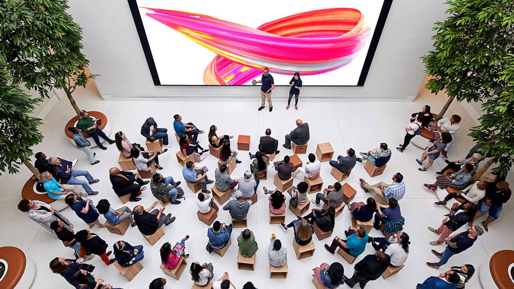 Charla de Today at Apple