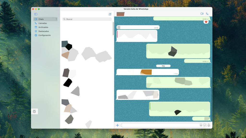 La versión beta de WhatsApp para macOS ya dejaba ver su nuevo diseño