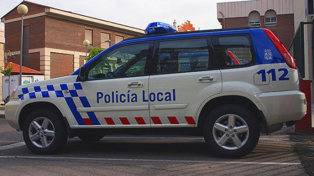 Vehículo de la Policía Local de Palencia