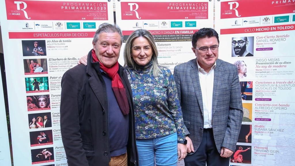 Presentación de la programación del Teatro de Rojas. Foto: Twitter @milagrostolon.