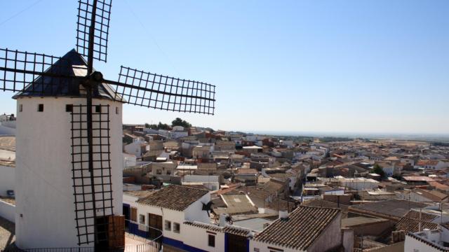 Vista del municipio de Campo de Criptana, en Ciudad Real.