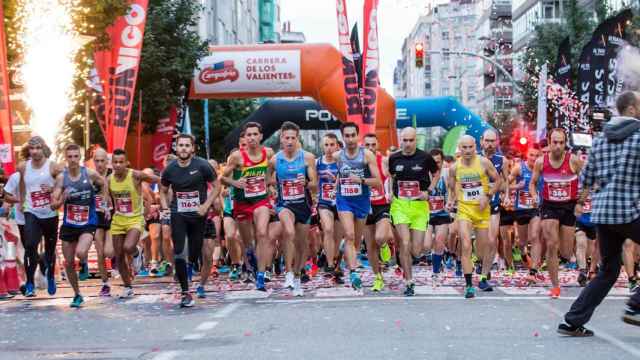 Carrera nocturna Corriendo por Vigo 2019.