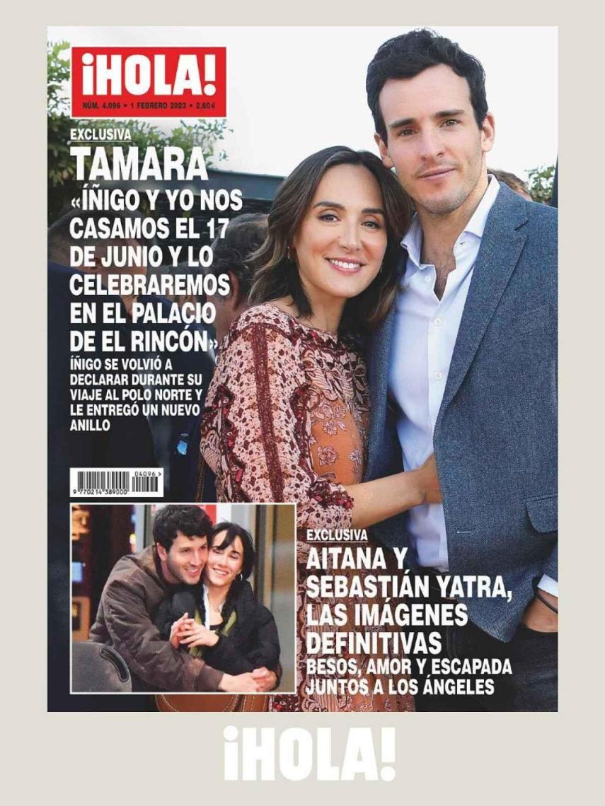 Portada de la revista '¡HOLA!'