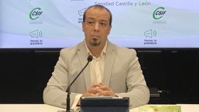 El presidente del sector de Sanidad de CSIF Castilla y León, Enrique Vega