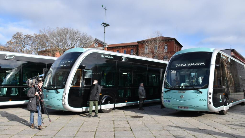 Nuevos autobuses de Auvasa