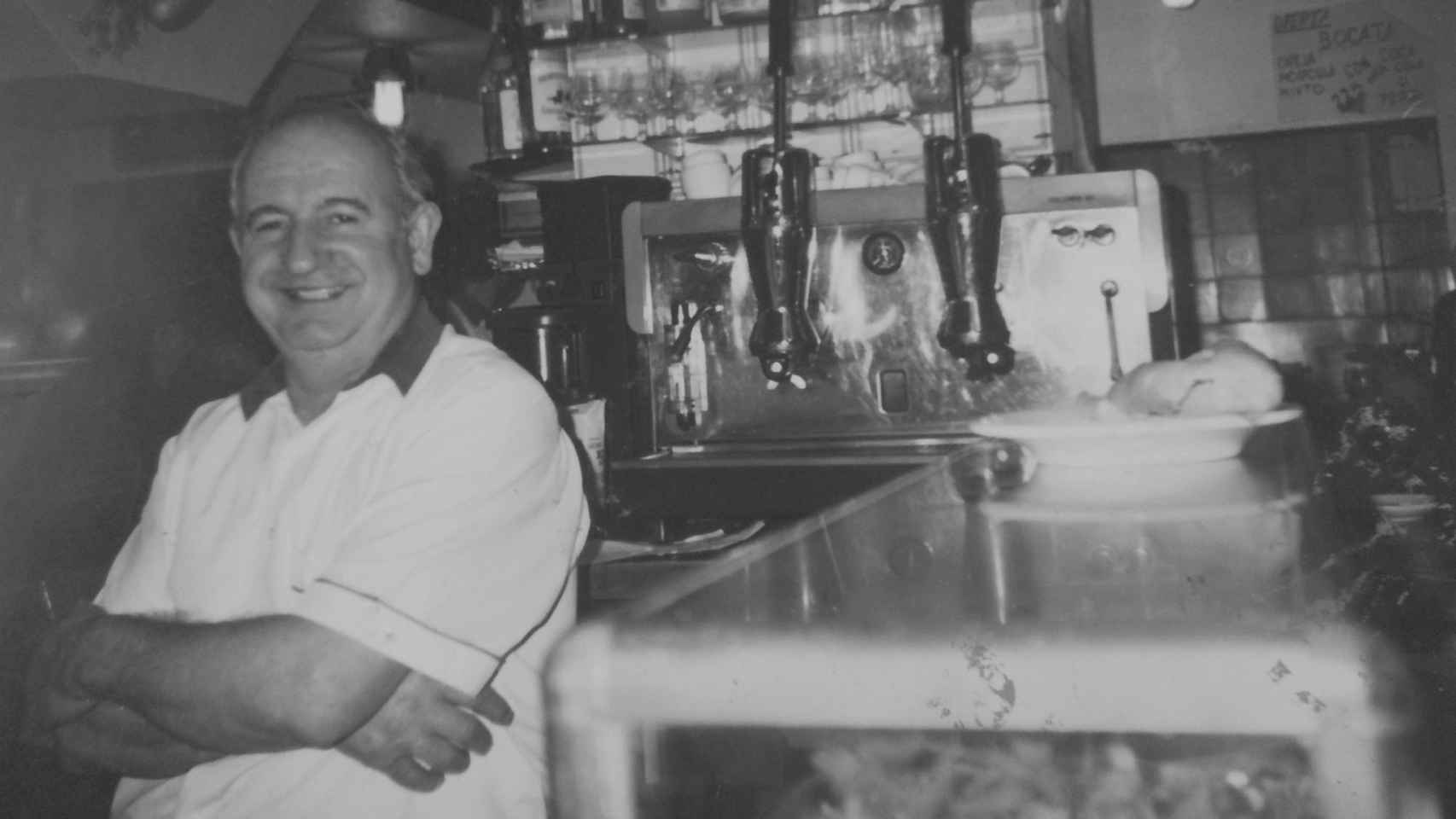 Obdulio Bravo, fundador del Bar Bravo, ahora conocido como La Morcilla.