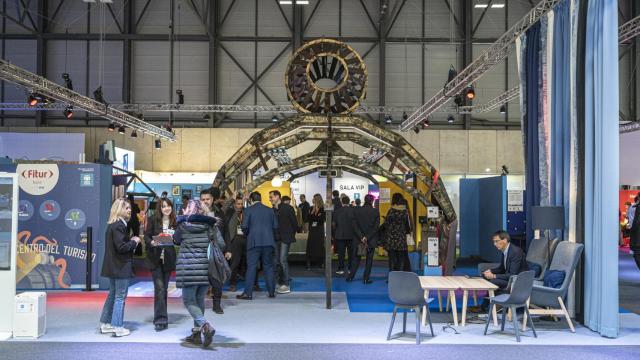 El hotel del futuro de ITH y FITUR presentado durante la feria de turismo.