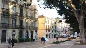 Imagen de la  Alameda Principal de Málaga.