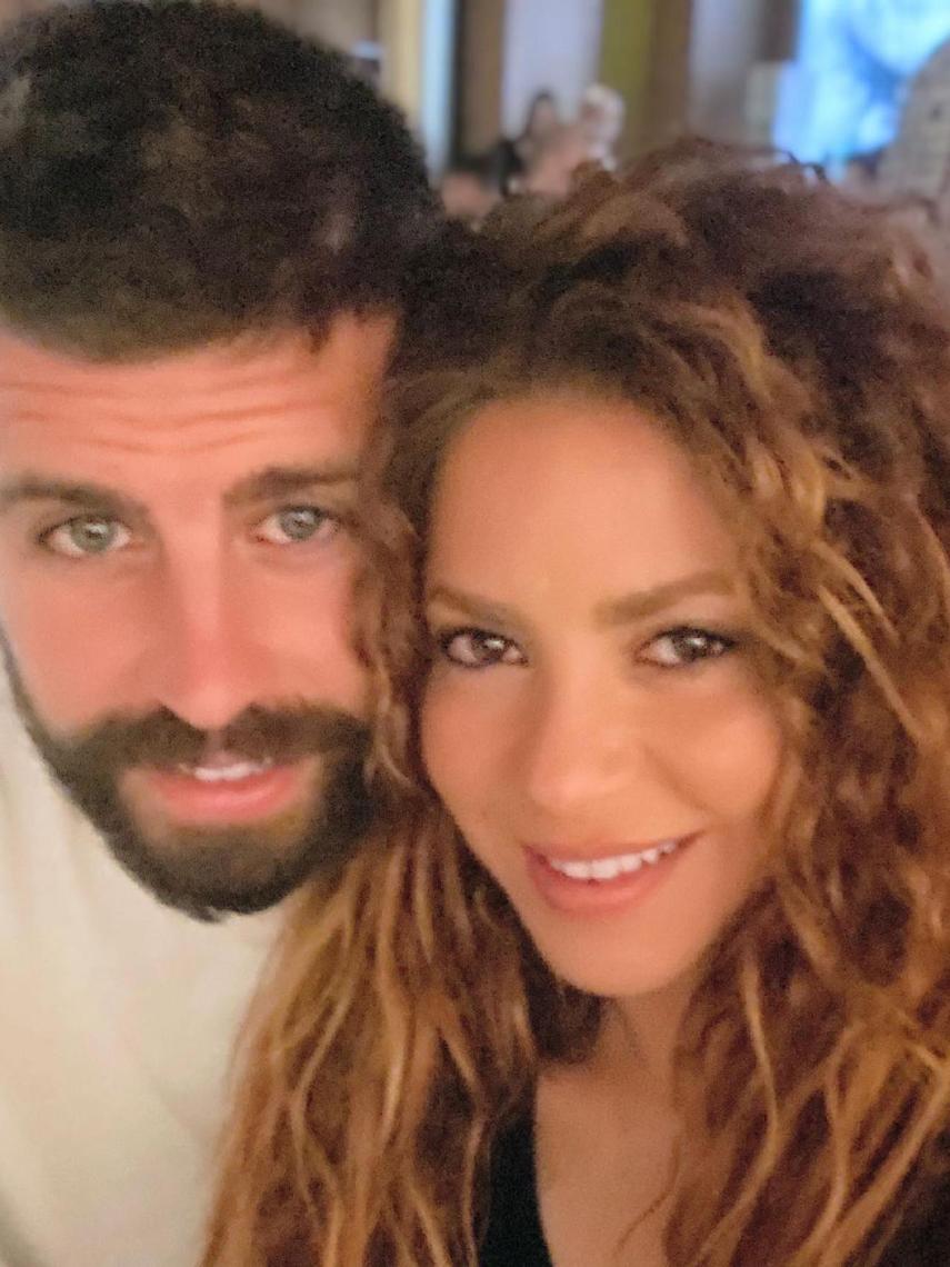 Piqué y Shakira, en una imagen de  2021.