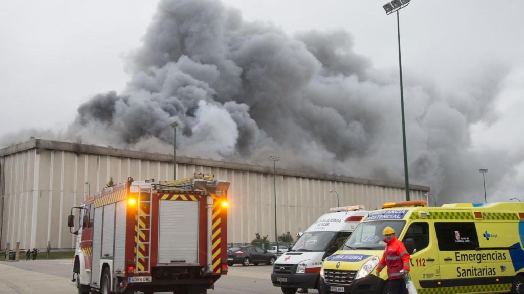 Incendio en Campofrío (Burgos)