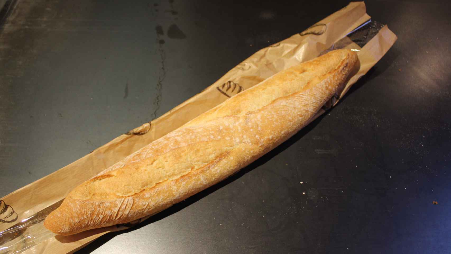La barra de pan de Lidl.