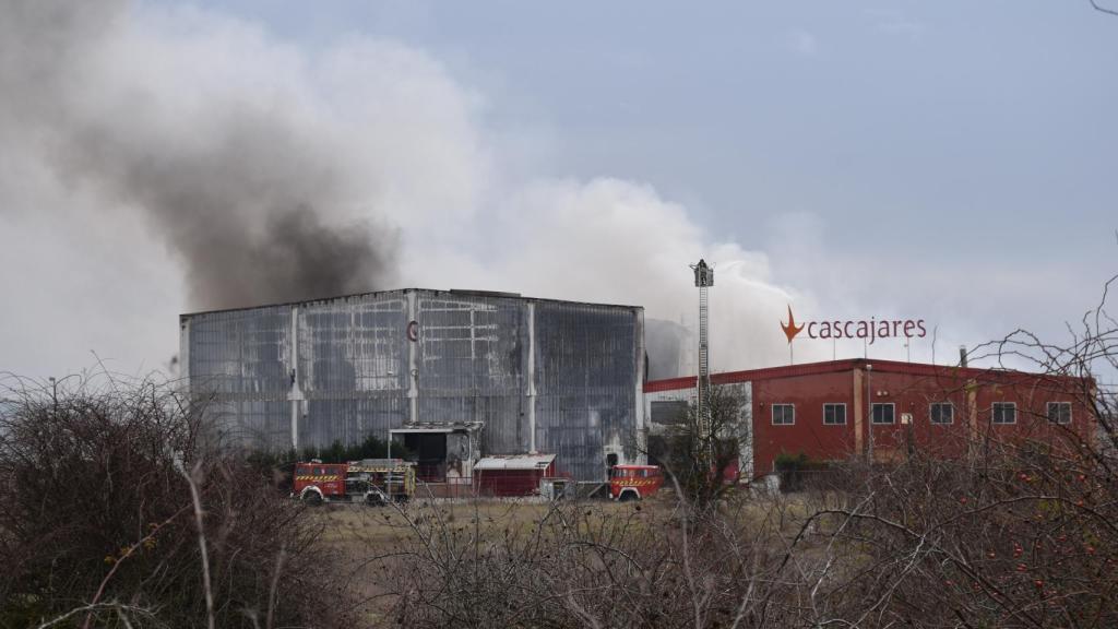 Incendio en Cascajares