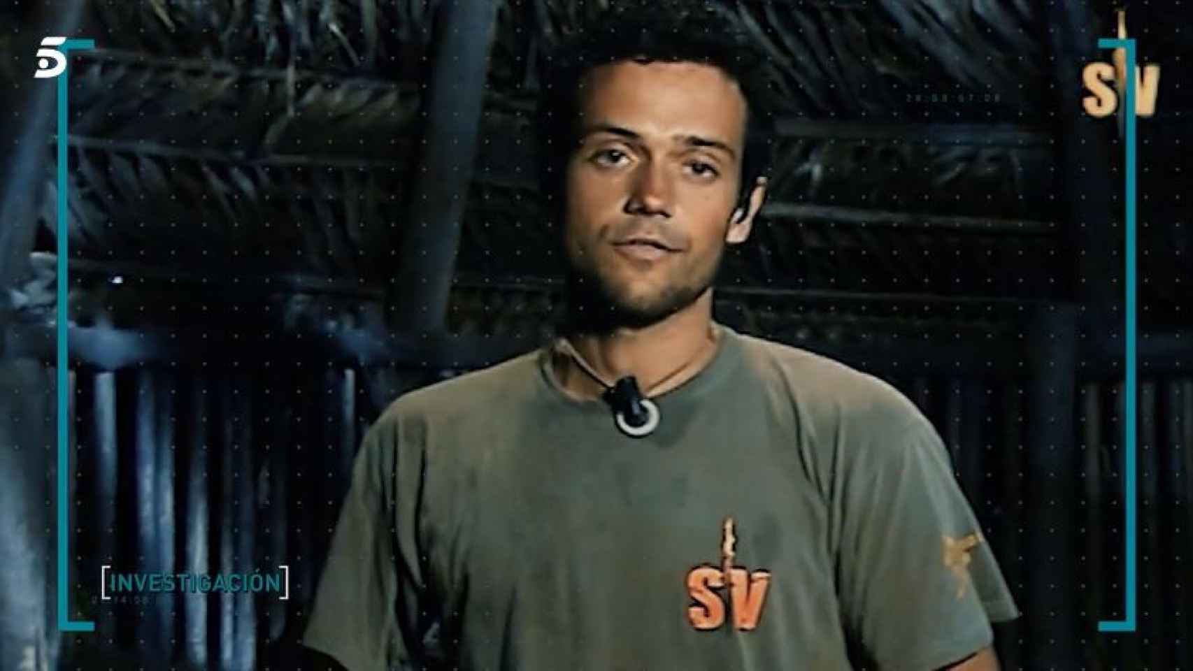 Leo Segarra en 'Supervivientes'.