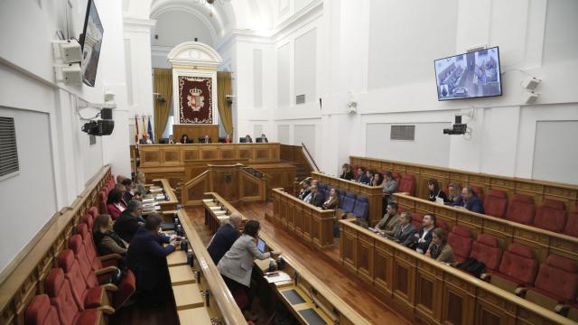 Pleno de las Cortes de Castilla-La Mancha. Foto: Cortes CLM.