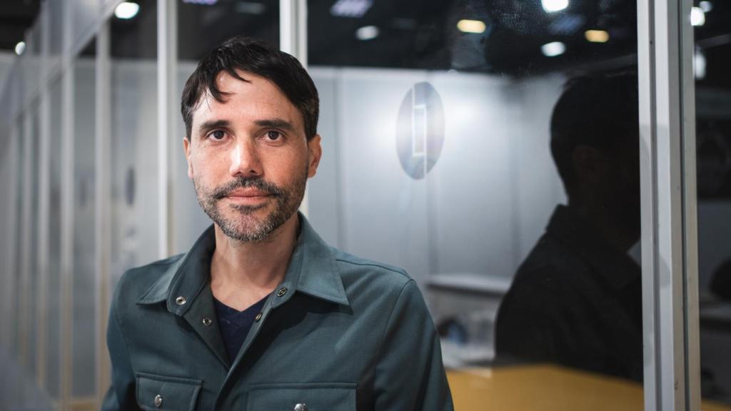 Virgilio Martínez posando para El Español en Madrid Fusión.