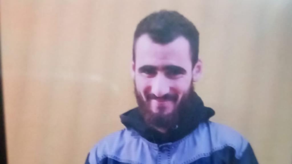 El presunto yihadista en una imagen difundida tras su arresto.