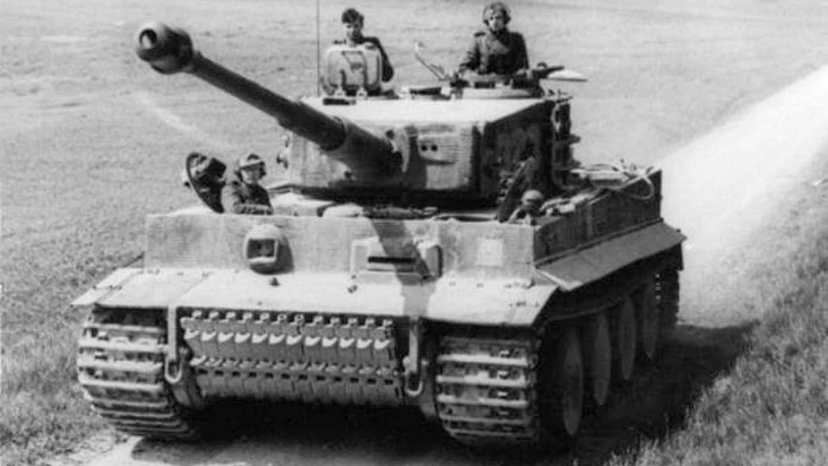 Panzer VI Tiger en Francia, en 1944.
