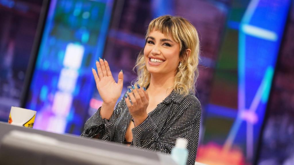 Lali en El Hormiguero, donde también es colaboradora.