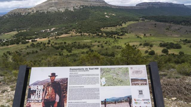 El Cementerio de Sad Hill, en Santo Domingo de Silos (Burgos).