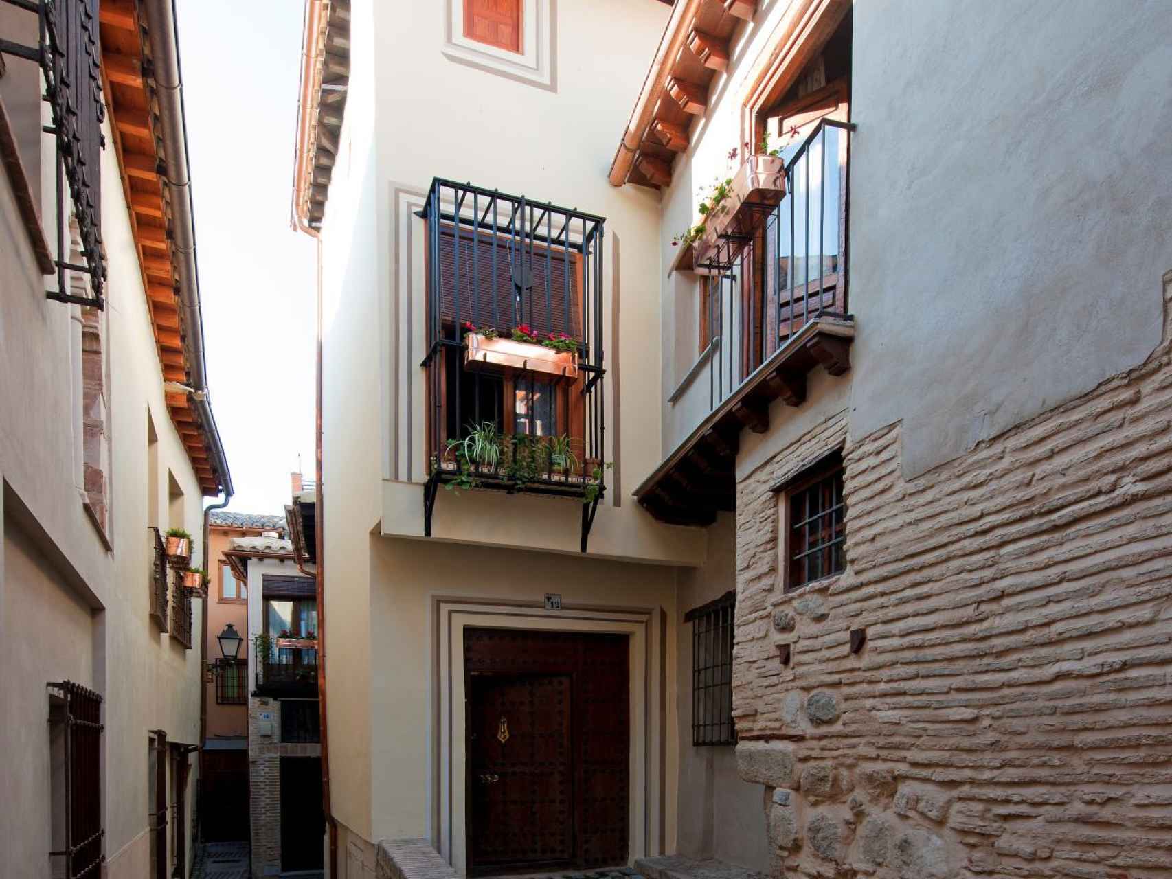 Edificio del callejón de San Pedro. Foto: Consorcio de la Ciudad de Toledo.