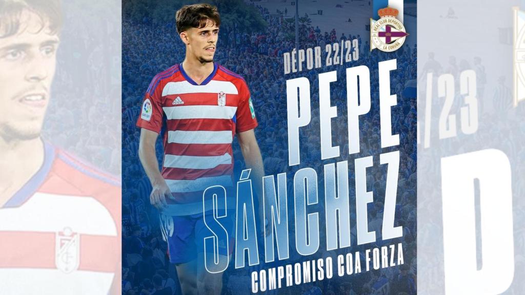 Pepe Sánchez, nuevo jugador del Deportivo.