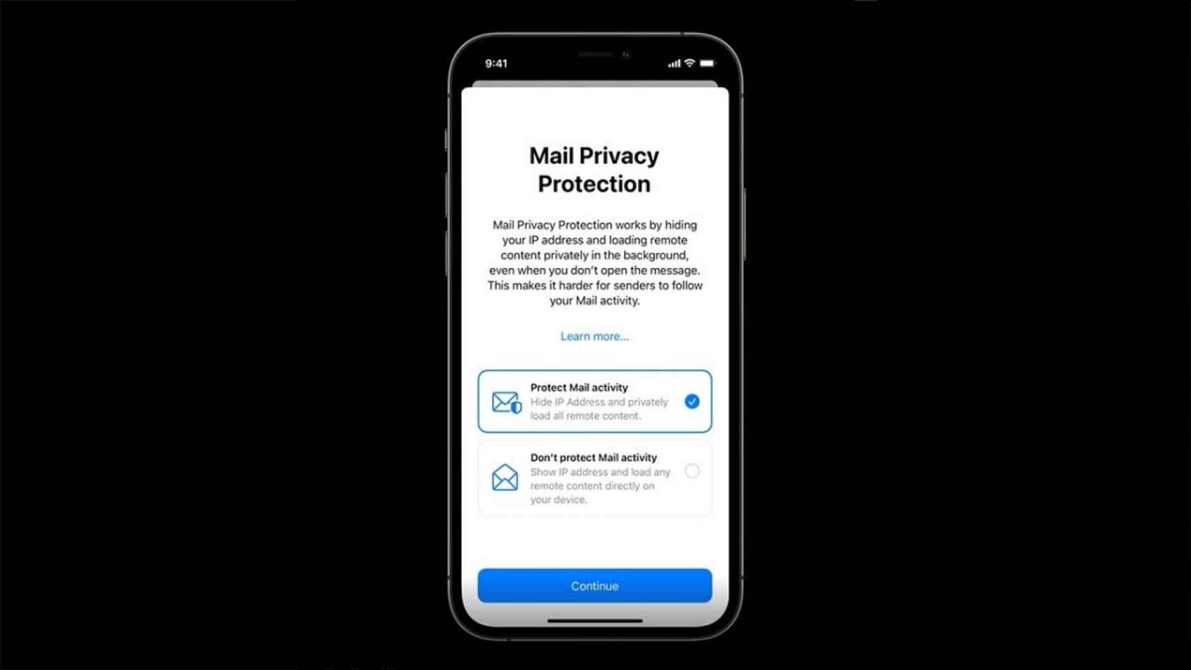 Privacidad en la aplicación de Mail en el iPhone