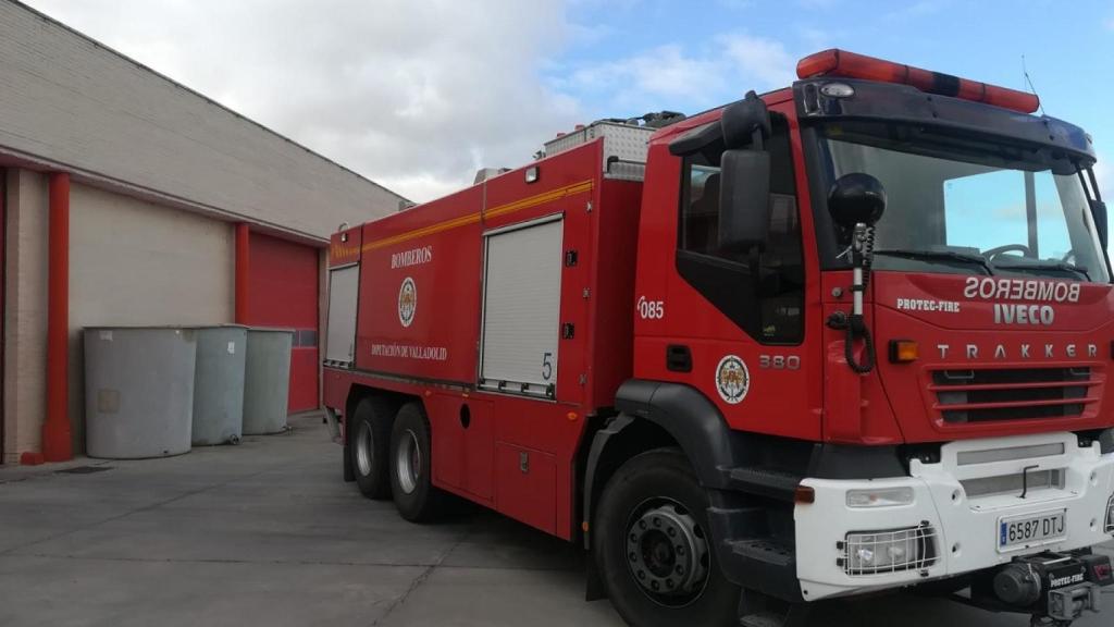 Los Bomberos de la Diputación de Valladolid