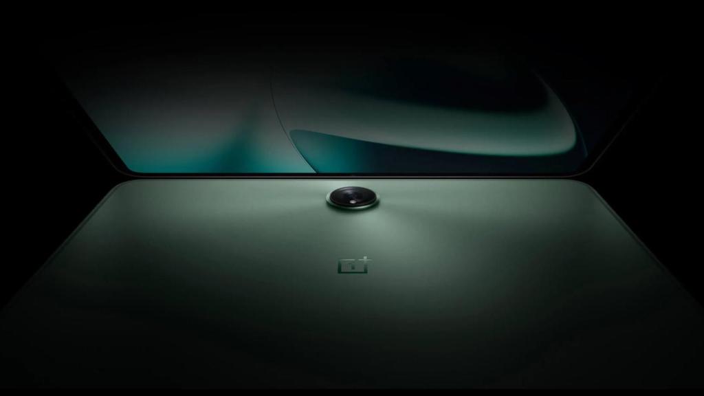 OnePlus Pad en una imagen oficial.