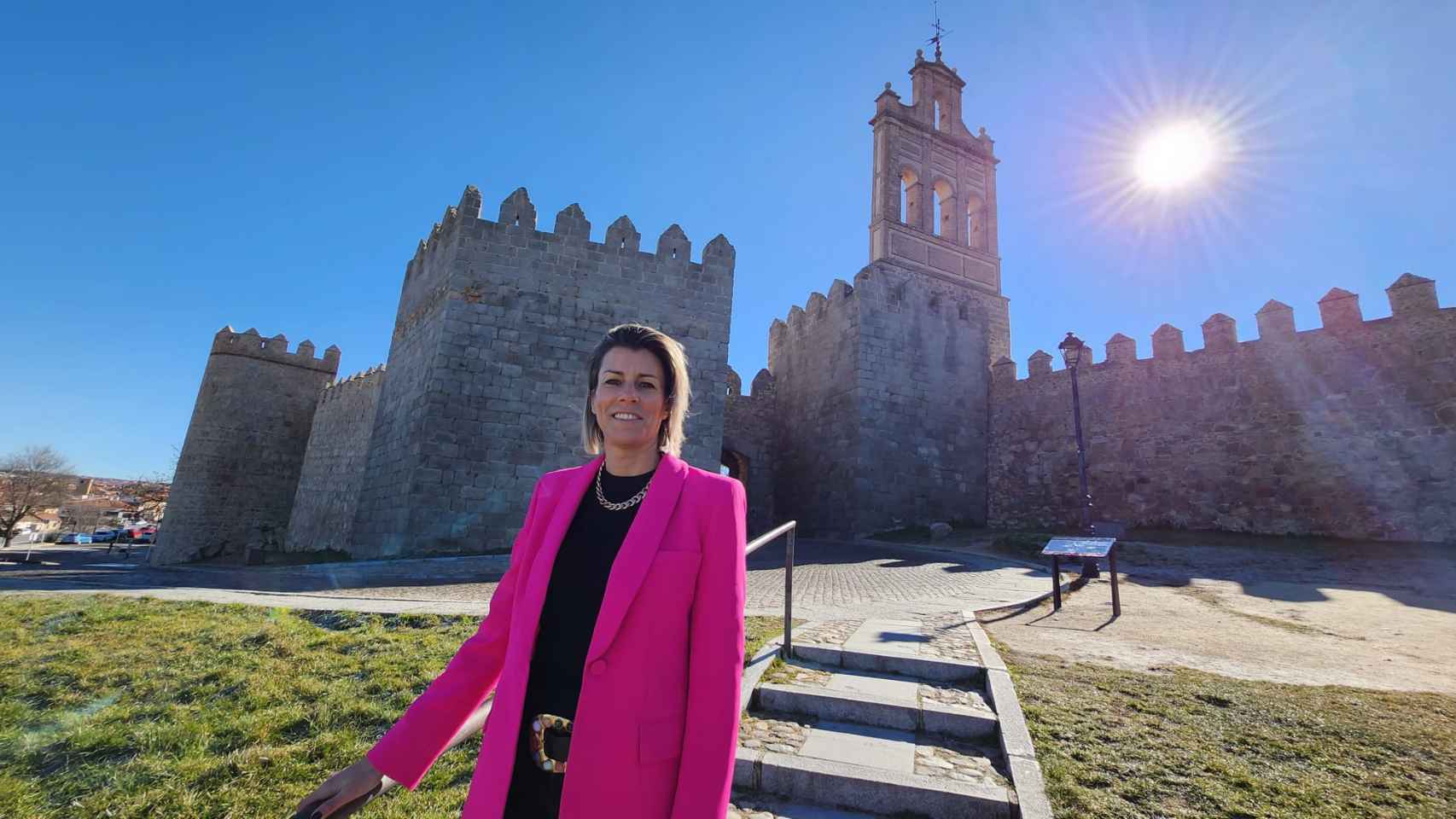 La candidata del PSOE a la Alcaldía de Ávila, Eva Arias.