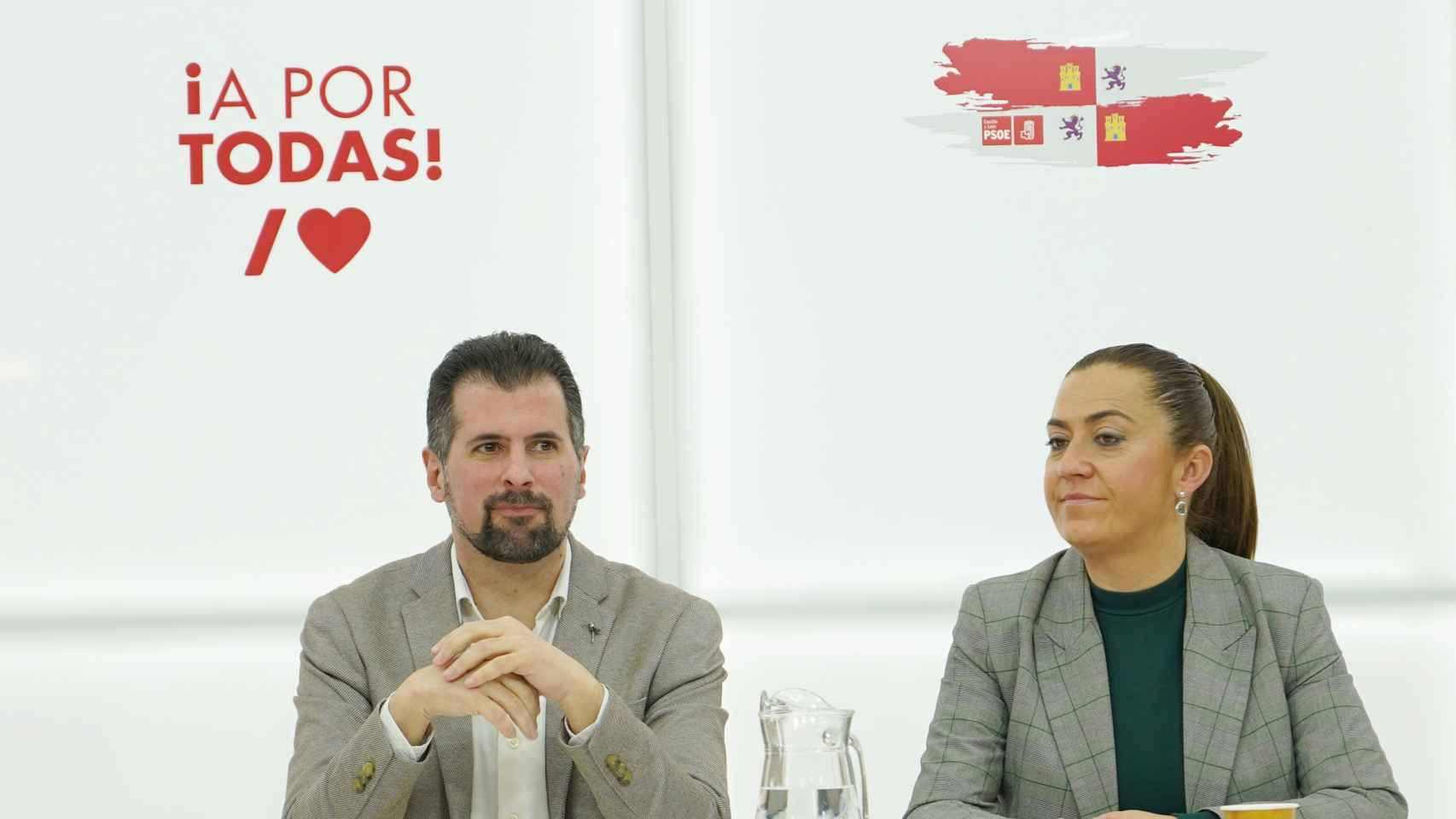 El secretario general del PSOE de Castilla y León, Luis Tudanca.