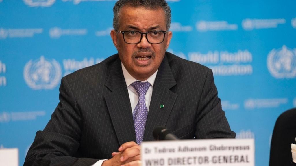 director general de la Organización Mundial de la Salud (OMS), Tedros Adhanom Ghebreyesus.