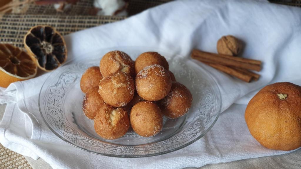 Buñuelos de almendra, una receta alemana para el Carnaval