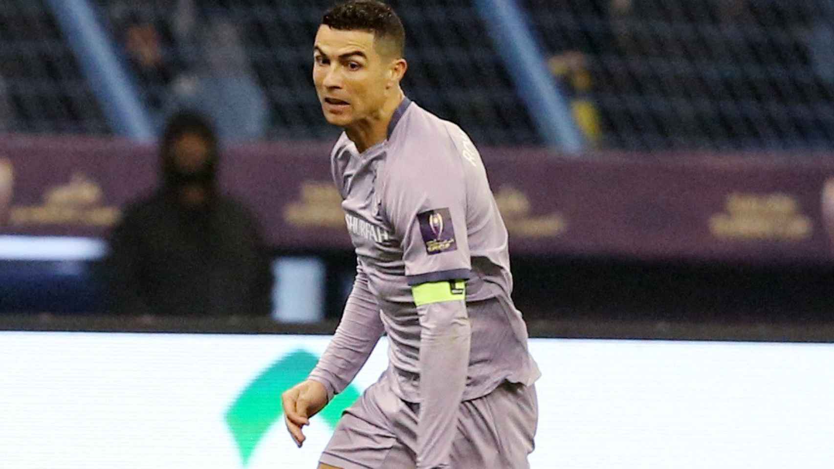 Cristiano Ronaldo, durante un partido del Al-Nassr en 2023
