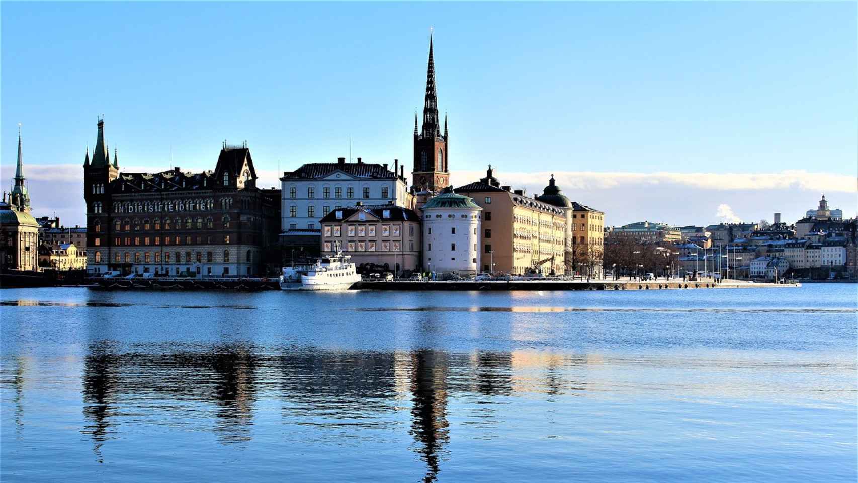 Vista general de la ciudad de Estocolmo, en Suecia