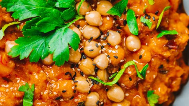 Receta de chana masala, el guiso de garbanzos hindú.