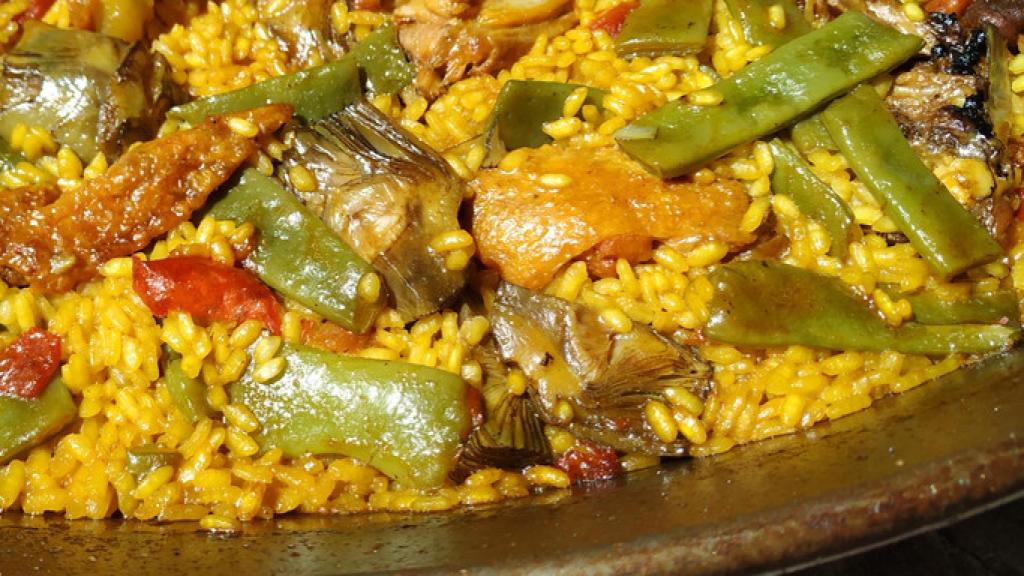 Receta de paella por el chef José Andrés.