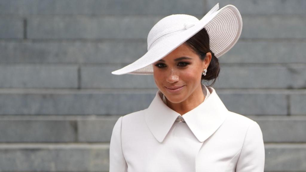 Meghan Markle durante el Jubileo de Platino de Isabel II.