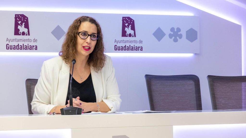 Sara Simón, segunda teniente de alcalde y concejala de Igualdad del Ayuntamiento de Guadalajara.