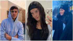Daniel, Sara y Andrea, los tres jóvenes universitarios fallecidos en Huelva