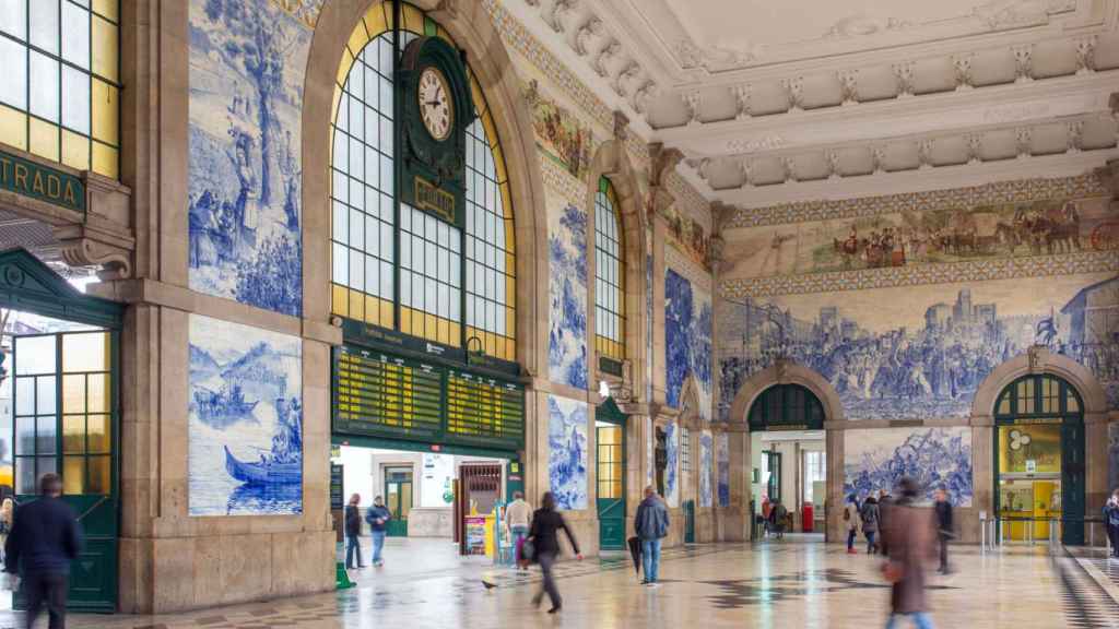 Estación de tren de Oporto.