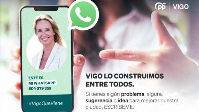 Marta Fernández-Tapias habilita un número de Whatsapp para conectar con los vigueses