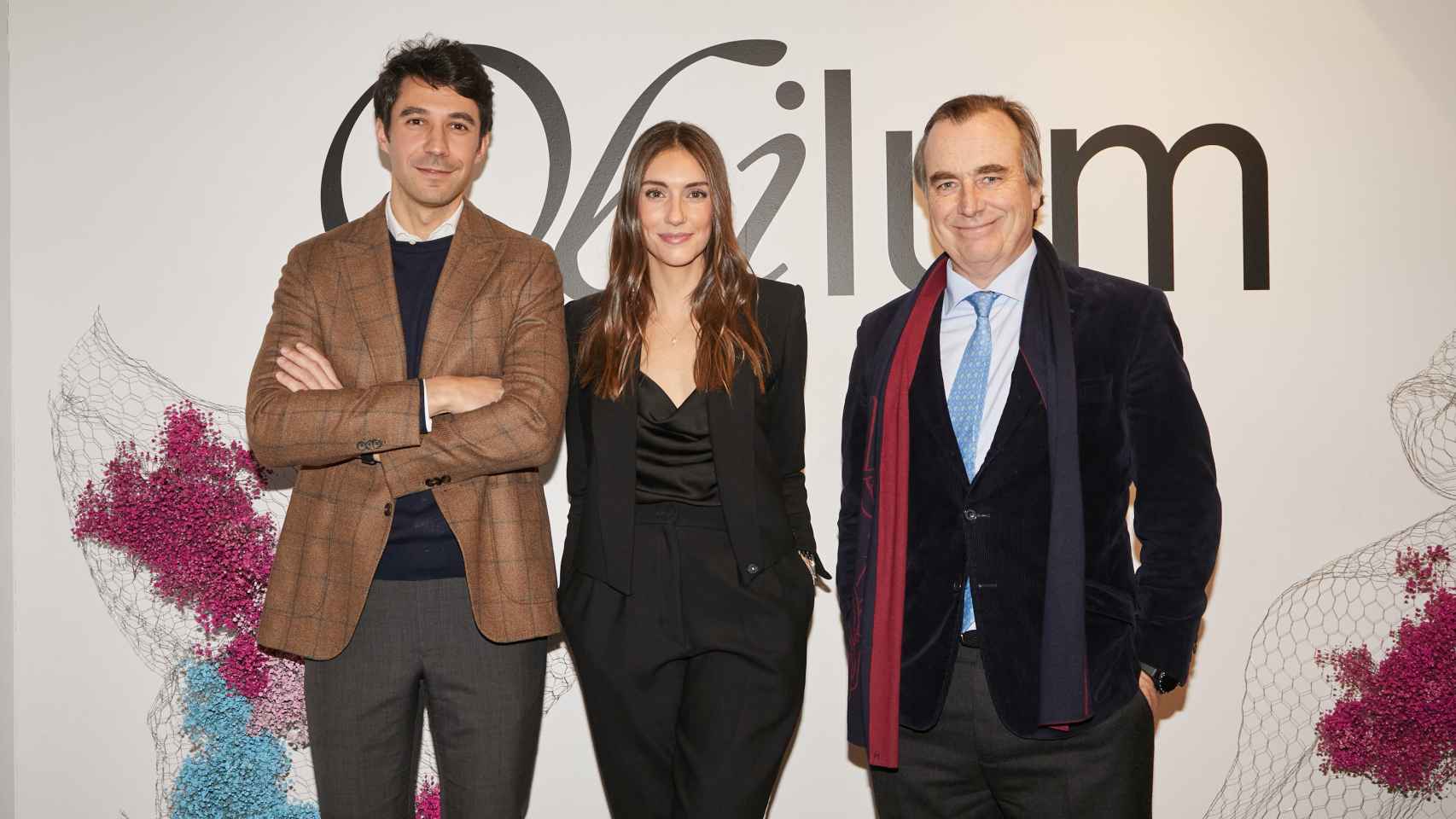En la imagen (de izquierda a derecha): Carlos Matilla, CEO de Obilum Art; Carmen Ballesta, Founder and CBO de Obilum Art y Miguel Ruiz Gallardón, Founder and Advisor de ioBuilders.