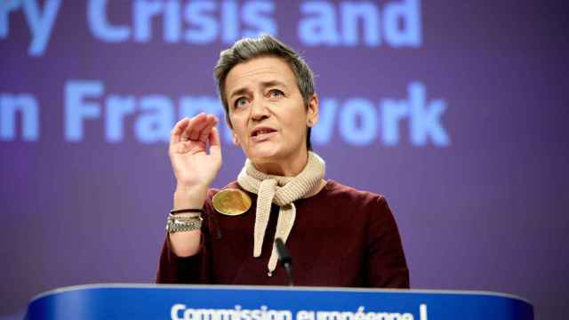 La vicepresidenta de la Comisión Europea y responsable de Competencia, Margrethe Vestager