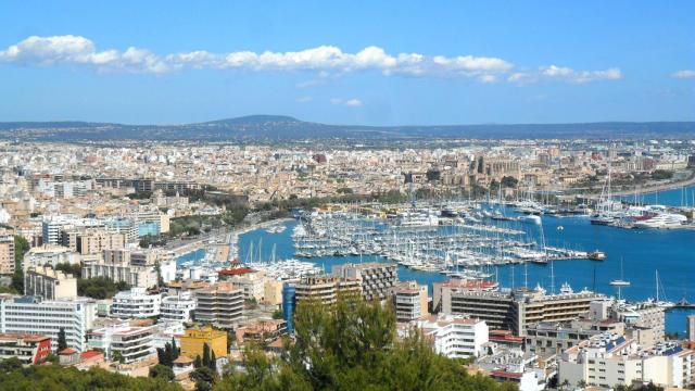 Vista de Palma de Mallorca.