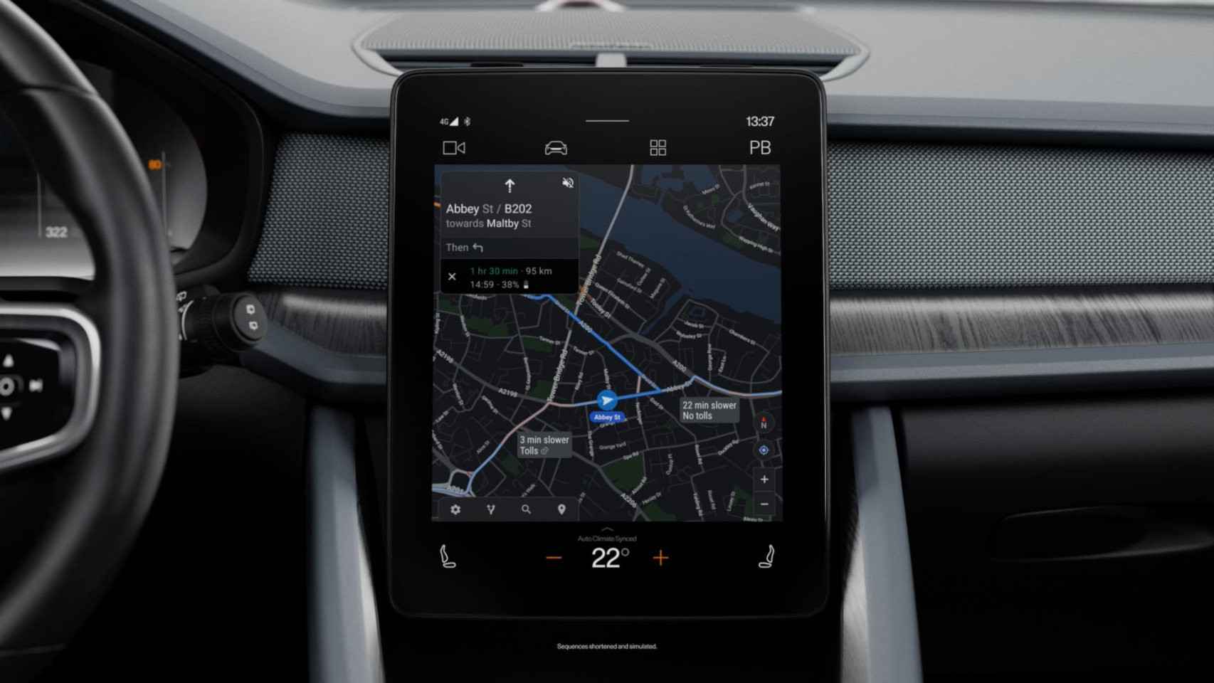 Google Maps en Android Automotive ya permite calcular paradas para recargar el coche