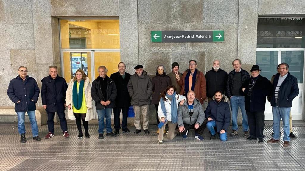 La sociedad conquense lucha por el tren