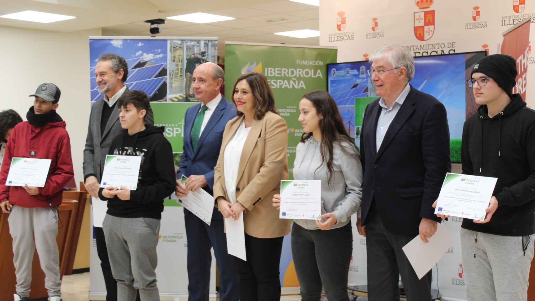 Entrega de diplomas del Programa Inspira en Illescas. Foto: Iberdrola.