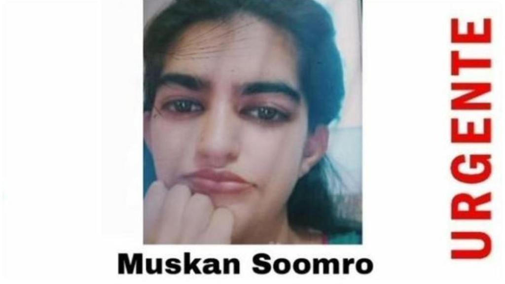 Muskan Soomro, la joven desaparecida en Palma.