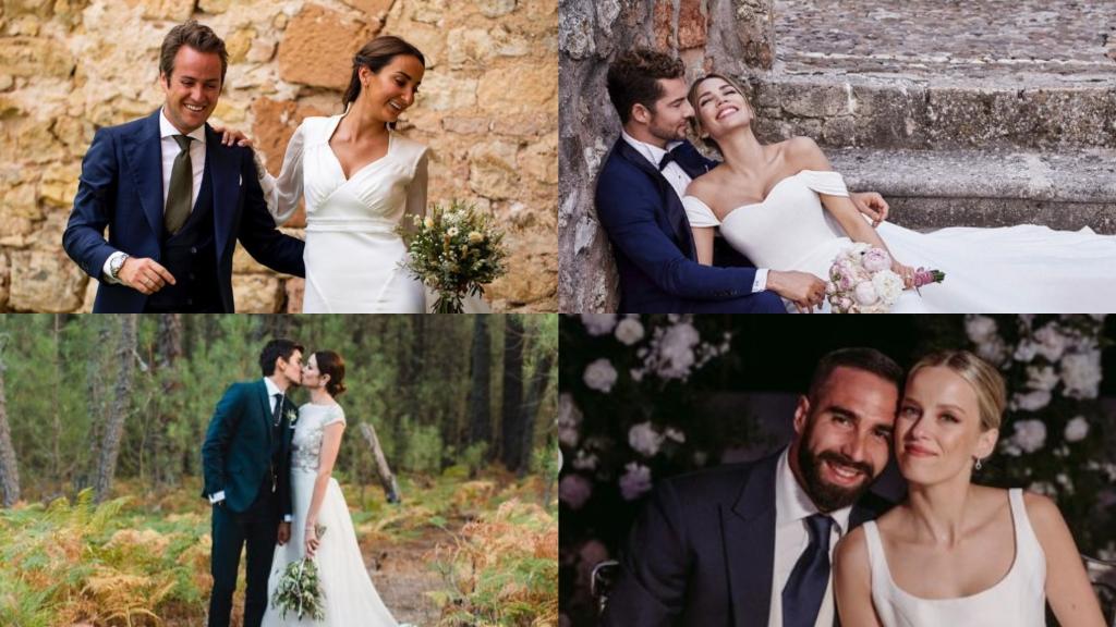 Parejas de famosos que han elegido Castilla y León como lugar para celebrar su boda