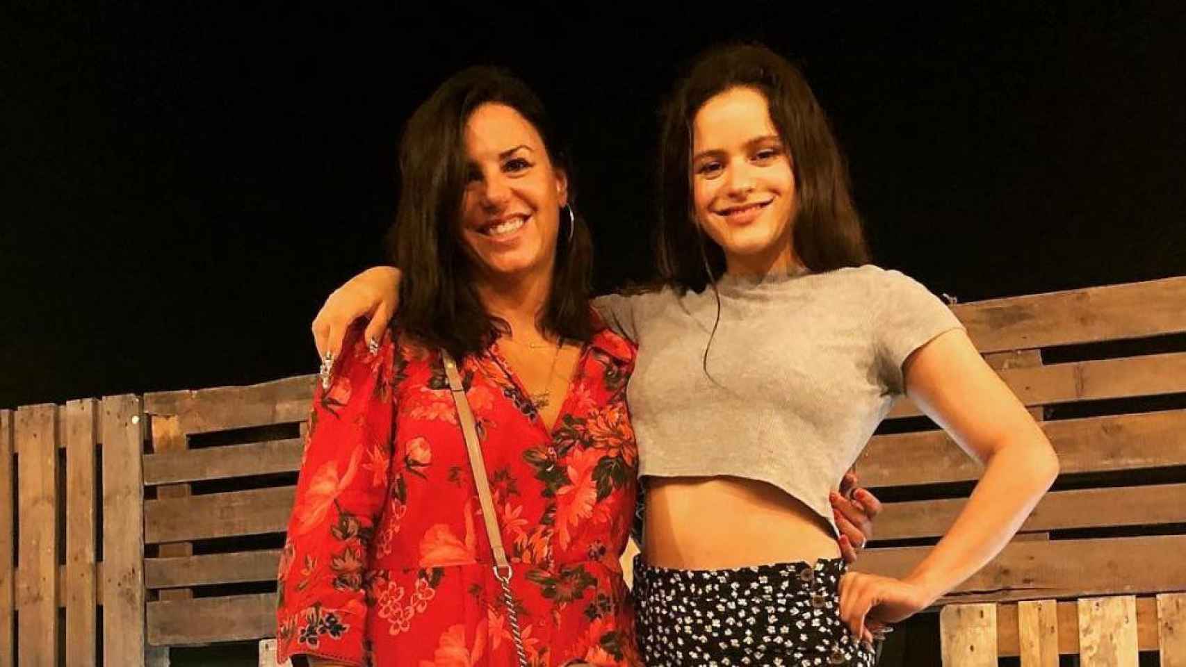 Rebeca León y Rosalía en una publicación en el perfil de Instagram de la cantante el 6 de agosto de 2018